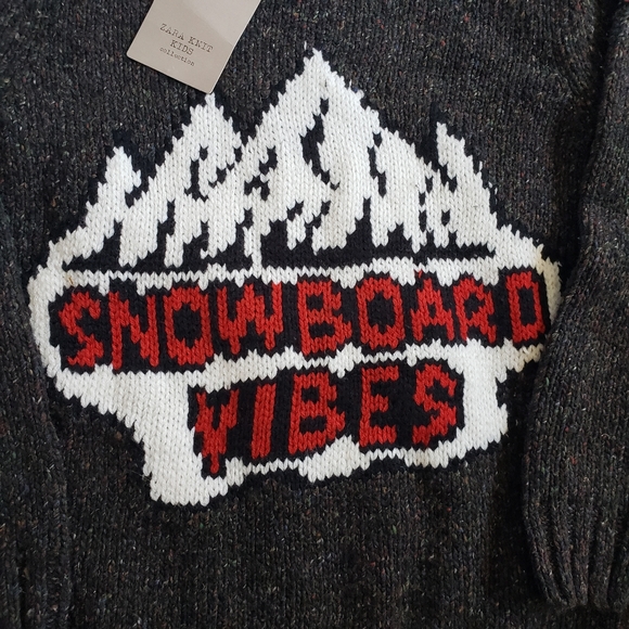 NWT Zara size 9 sweater chunky - Picture 4 of 5